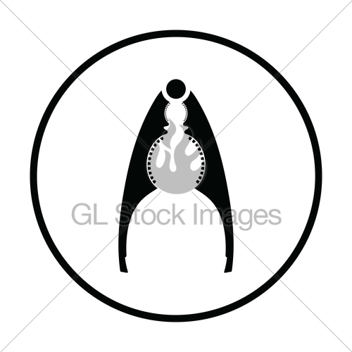 500x500 Nutcracker Pliers Icon Gl Stock Images