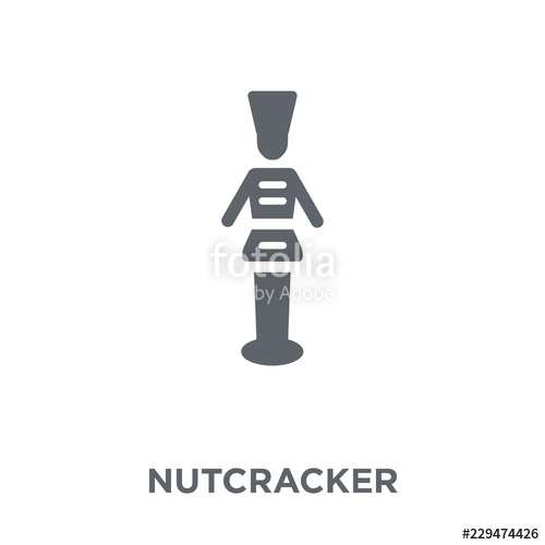 500x500 Nutcracker Icon From Christmas Collection Stock Image