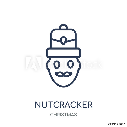 500x500 Nutcracker Icon Nutcracker Linear Symbol Design From Christmas