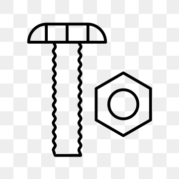 360x360 Nuts And Bolts Png, Vector, And Clipart With Transparent