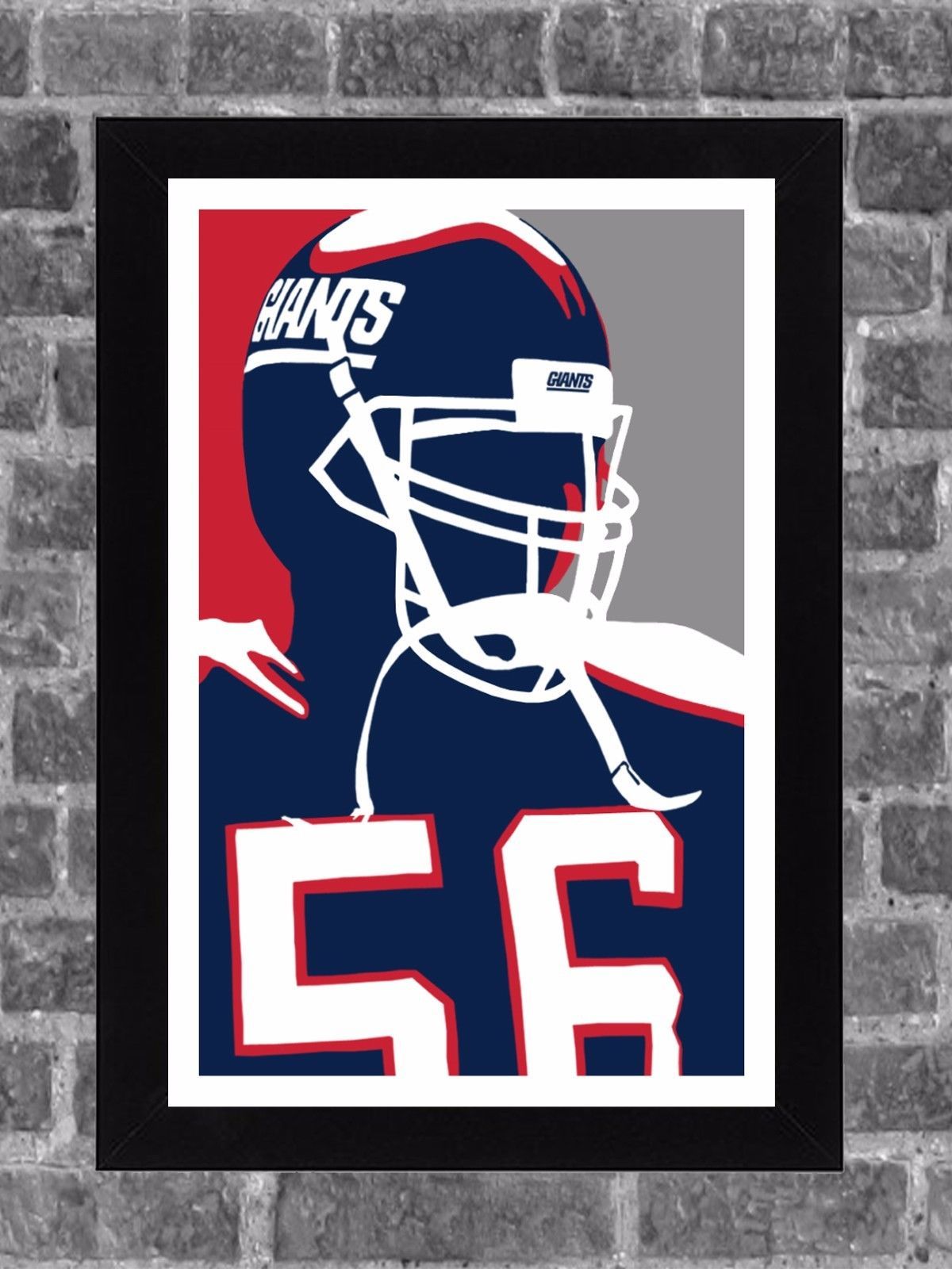 1200x1600 Details About New York Giants Lawrence Taylor Portrait Sports