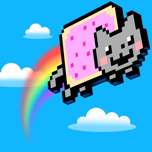 512x512 Nyan Cat Jump!