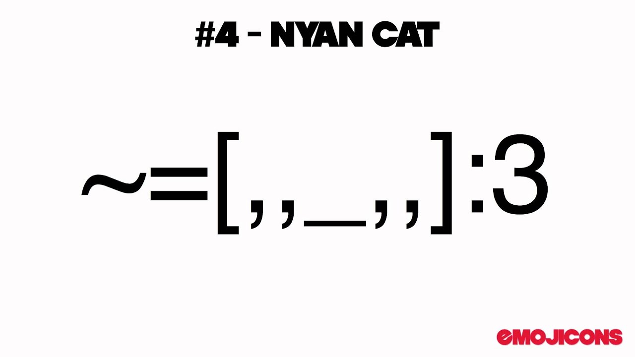 1280x720 Nyan Cat Emojicons