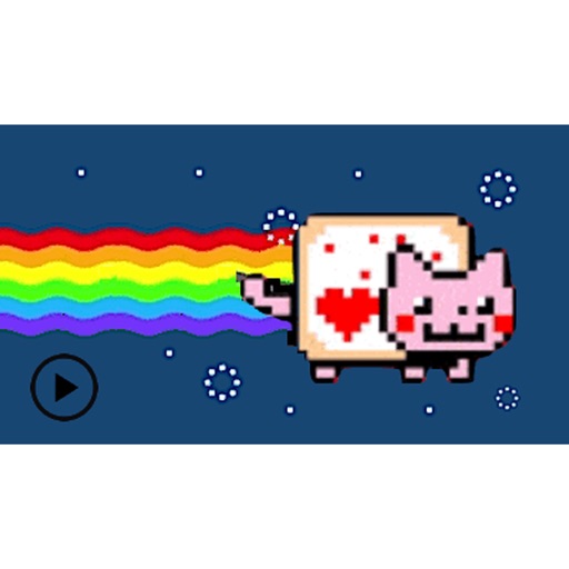 512x512 Animated Cute Nyan Cat Sticker Apps