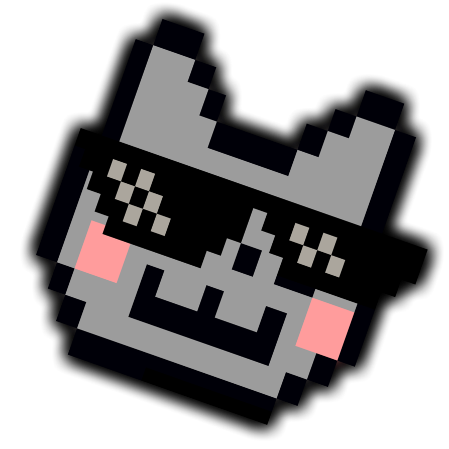 894x894 Deal With It Nyan Cat Glasses Png