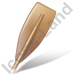 256x256 Watercraft Rowing Oar Icon, Pngico Icons