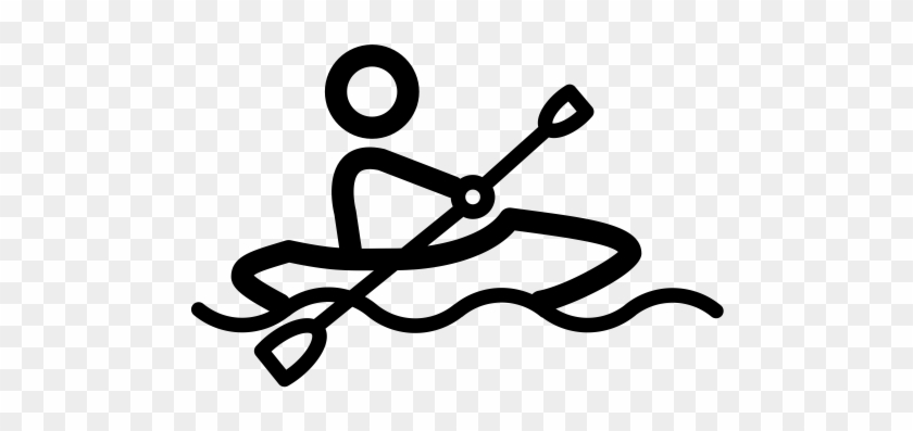 840x397 Canoeing, Oar, Paddle Icon