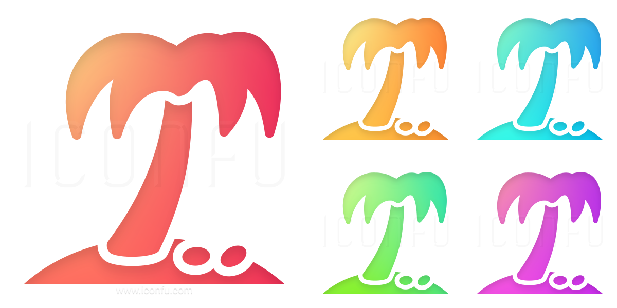 1200x600 Palm Tree Icon