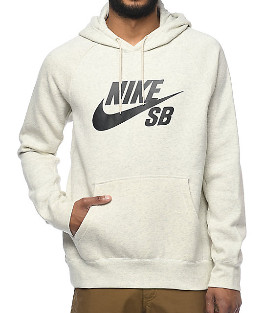540x640 Nike Sb Icon Oatmeal Hoodie Zumiez