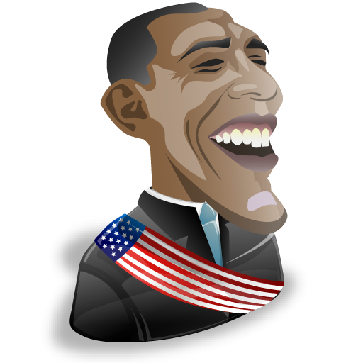 512x512 Barak, Obama Icon