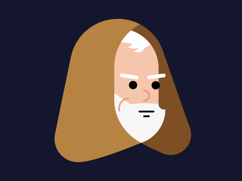 800x600 Obi Wan Flat Icon
