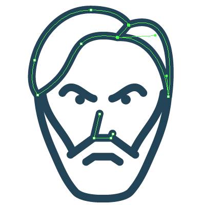 400x400 How To Create Star Wars Icons In Line Art Style