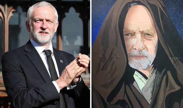 590x350 Jeremy Corbyn Depicted As Jedi Master In New Street Art Paiting