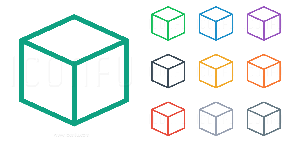 Object Cube Icon 1200x600 Object Cube Icon