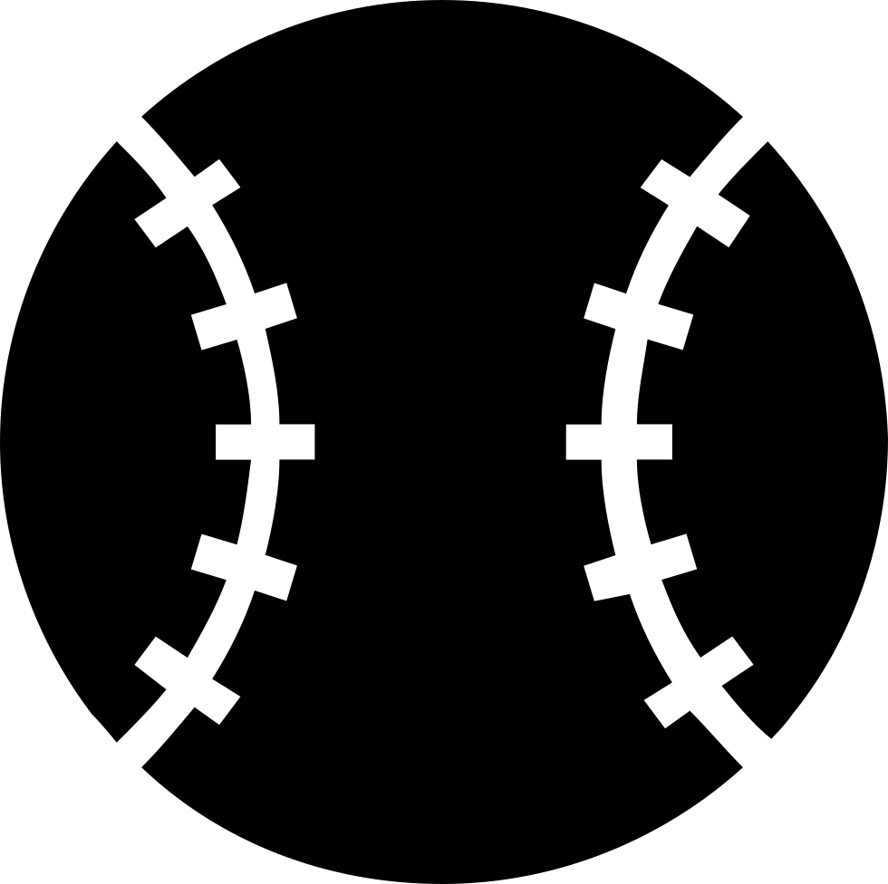 Baseball Black Ball Sportive Object Symbol Png Icon Free 980x976 Baseball Black Ball Sportive Object Symbol Png Icon Free