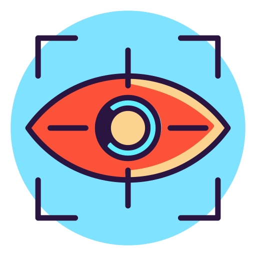 512x512 Eye, Objective, Virtual Reality Icon Free Of Virtual Reality