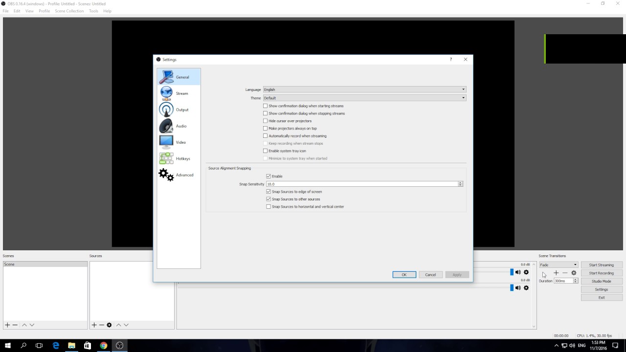 1280x720 How To Enable System Tray Icon In Obs Studio