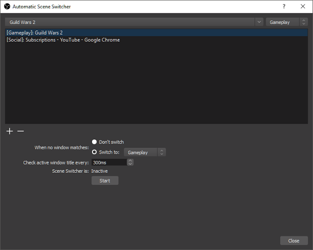 640x511 Obs Studio Automatic Scene Switcher Obs And Obs Studio Both Have