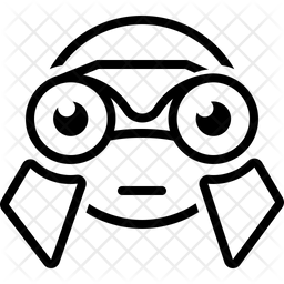 256x256 Observation Icon Of Line Style