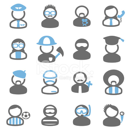 440x440 Occupation Icon Stock Vector