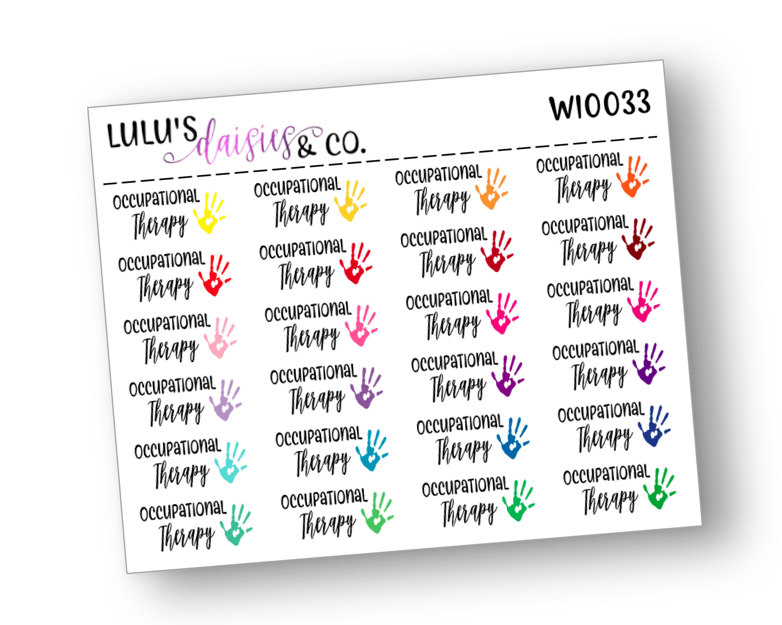 2500x2000 Occupational Therapy Words And Icons Words And Icon Etsy