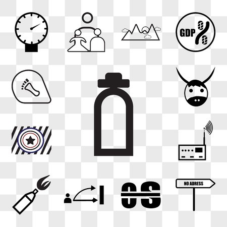 450x450 Set Of Transparent Editable Icons Such As Fire Dept, No Address