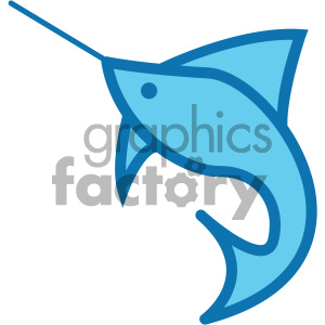 300x300 Swordfish Ocean Icon Clipart Royalty Free Gif, Png