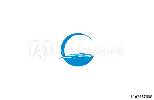 500x324 Wave Ocean Icon Logo Vector