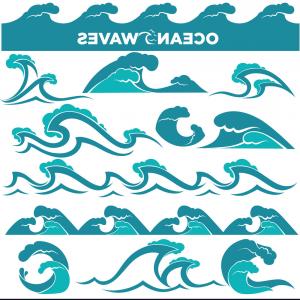 300x300 Waves Icons Of Water Tidal Gale Blue Ocean Wave Vector Savoyuptown