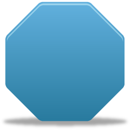 256x256 Octagon Icon