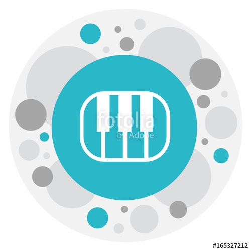 500x500 Vector Illustration Of Sound Symbol On Octave Icon Premium