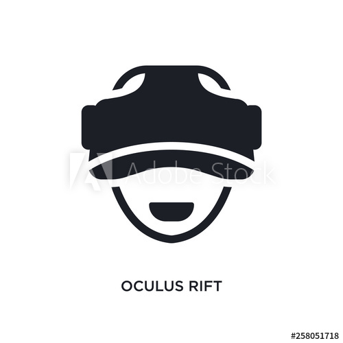 500x500 Oculus Rift Isolated Icon Simple Element Illustration