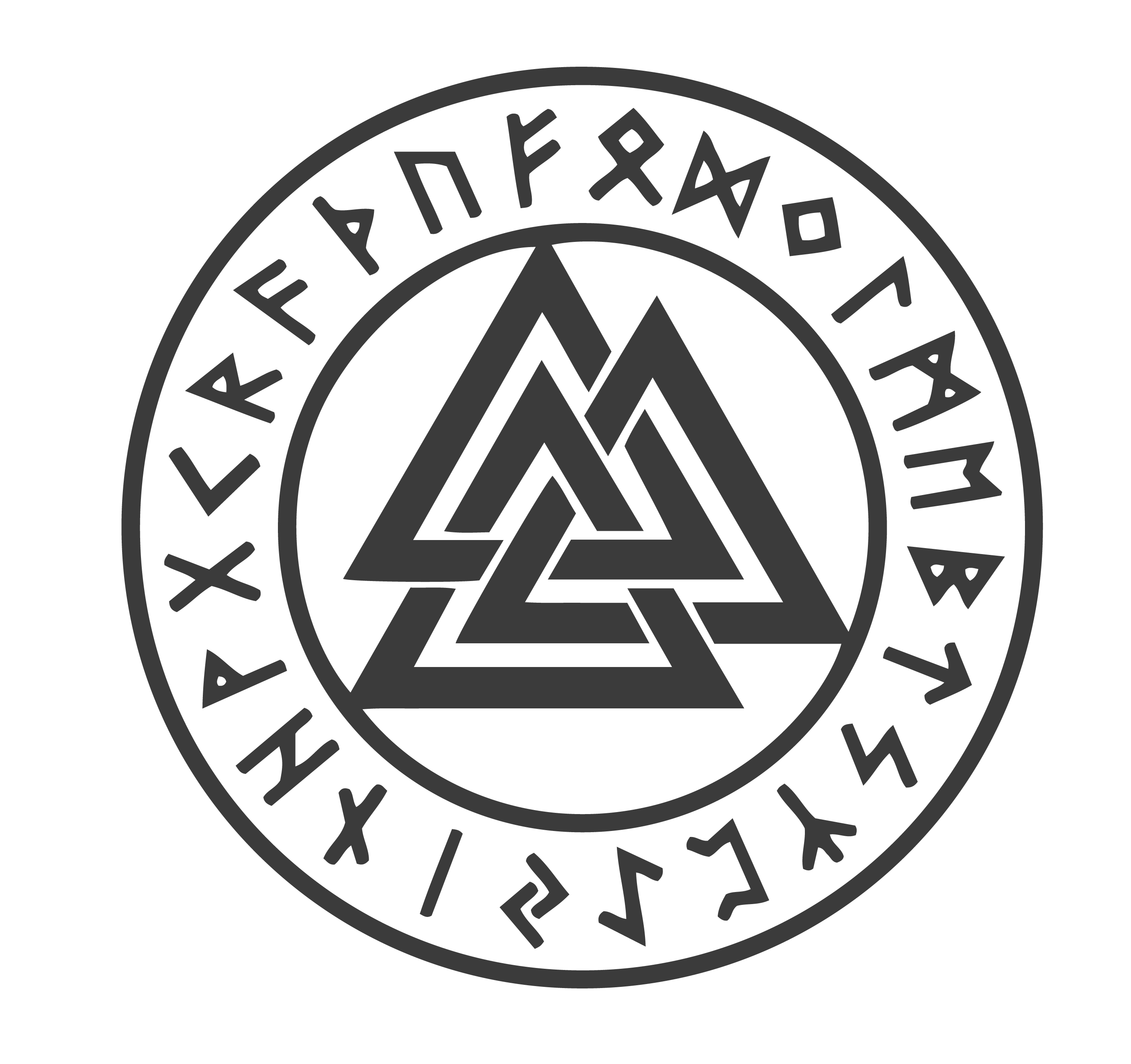 2816x2648 Valknut, The Symbol Of Odin And Its Meaning In Norse Mythology