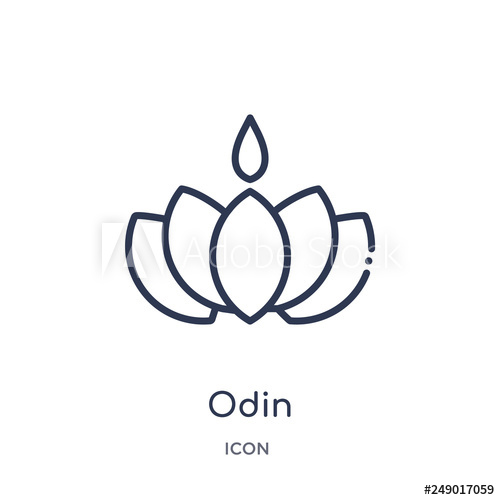 500x500 Odn From Religion Outline Collection Thin Line Odn