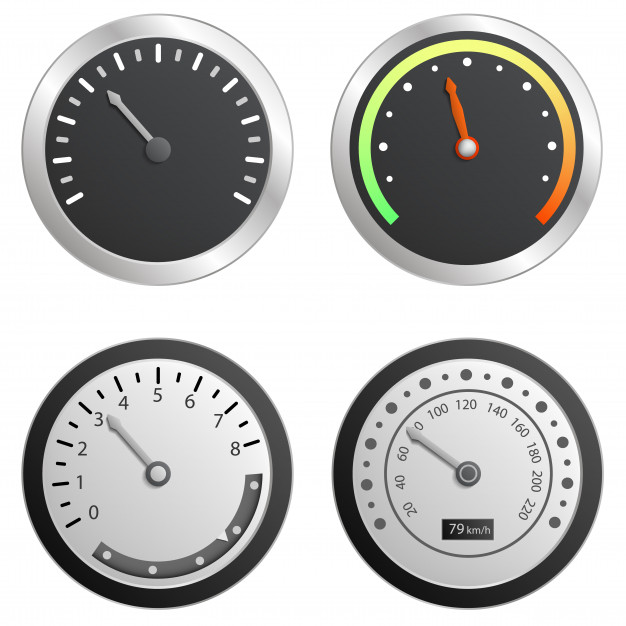 626x626 Odometer For Kilometers And Speed Control Icons Free Download