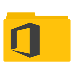 256x256 Microsoft Office Folder Icon Free Download As Png