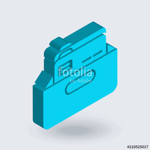 500x500 Office Material Icon Vector Sign And Symbol Isolated On White