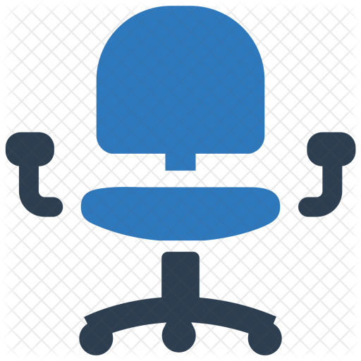 512x512 Office, Chair, Ceo, Chief, Interior, Seat Icon Of Flat Style