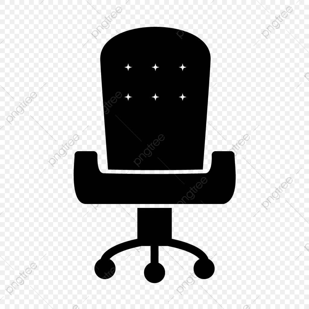 1024x1024 Vector Office Chair Icon, Seat, Chair, Office Png And Vector