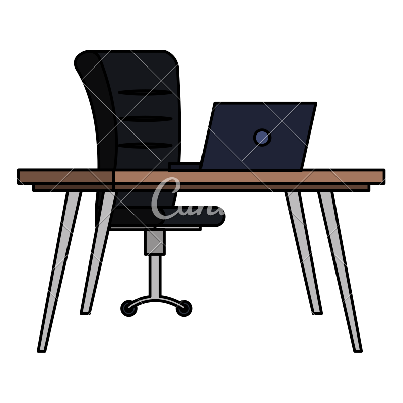 800x800 Office Desk Icon