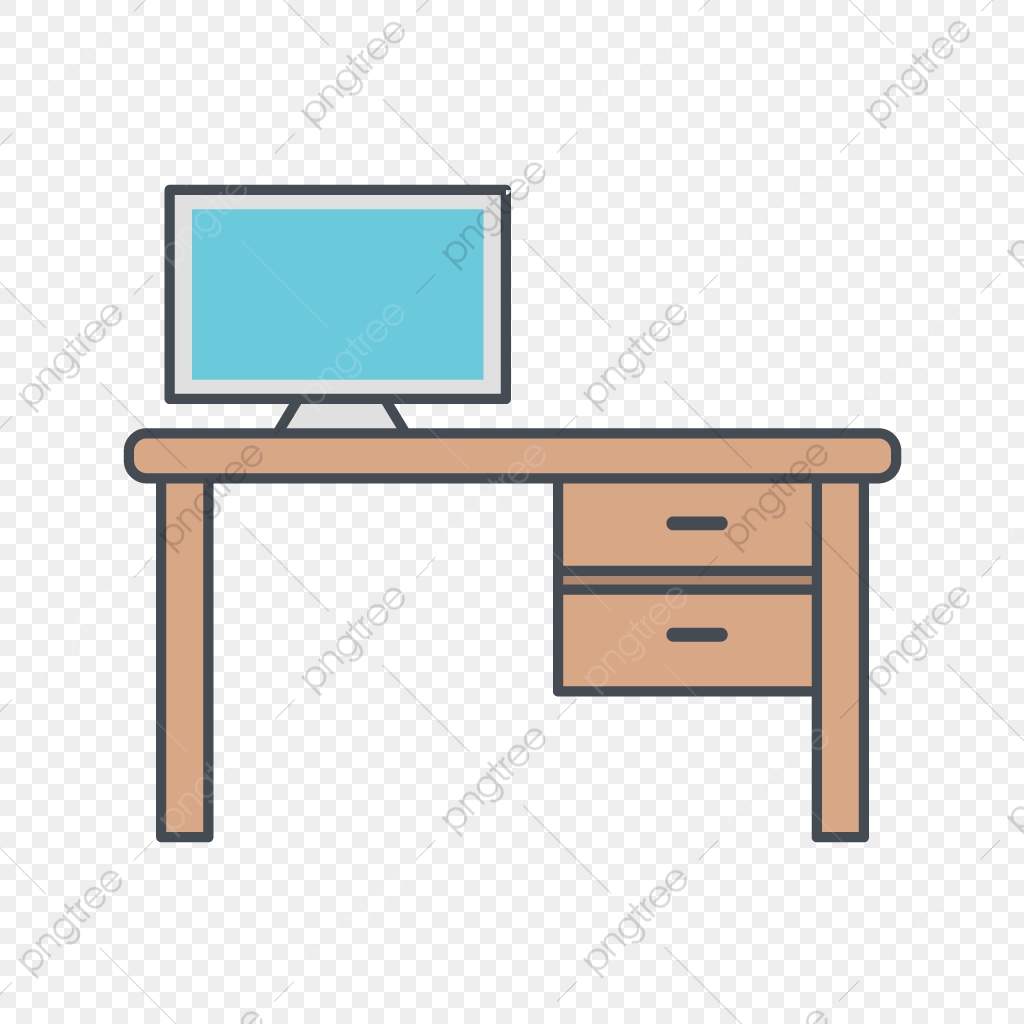 1024x1024 Vector Office Table Icon, Table, Office, Desk Png And Vector