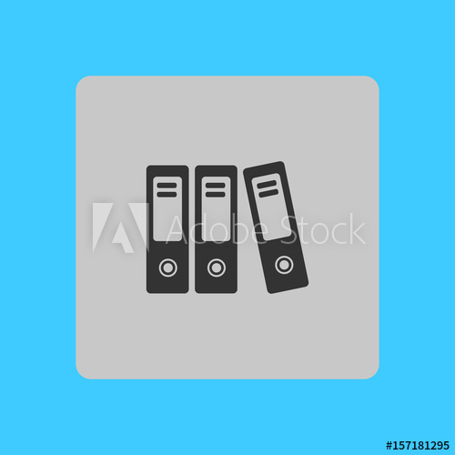 500x500 Office Folders With Papers And Documents Archives Folder Icon