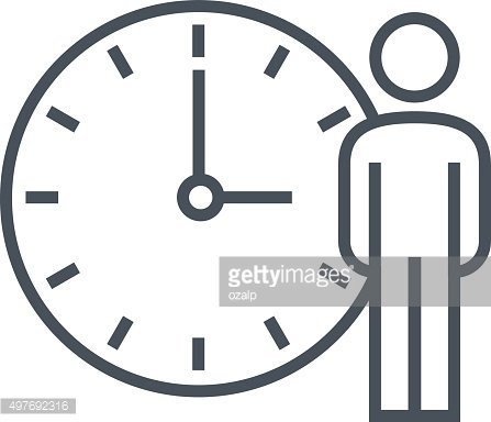 447x384 Working Hours, Clock Icon Premium Clipart