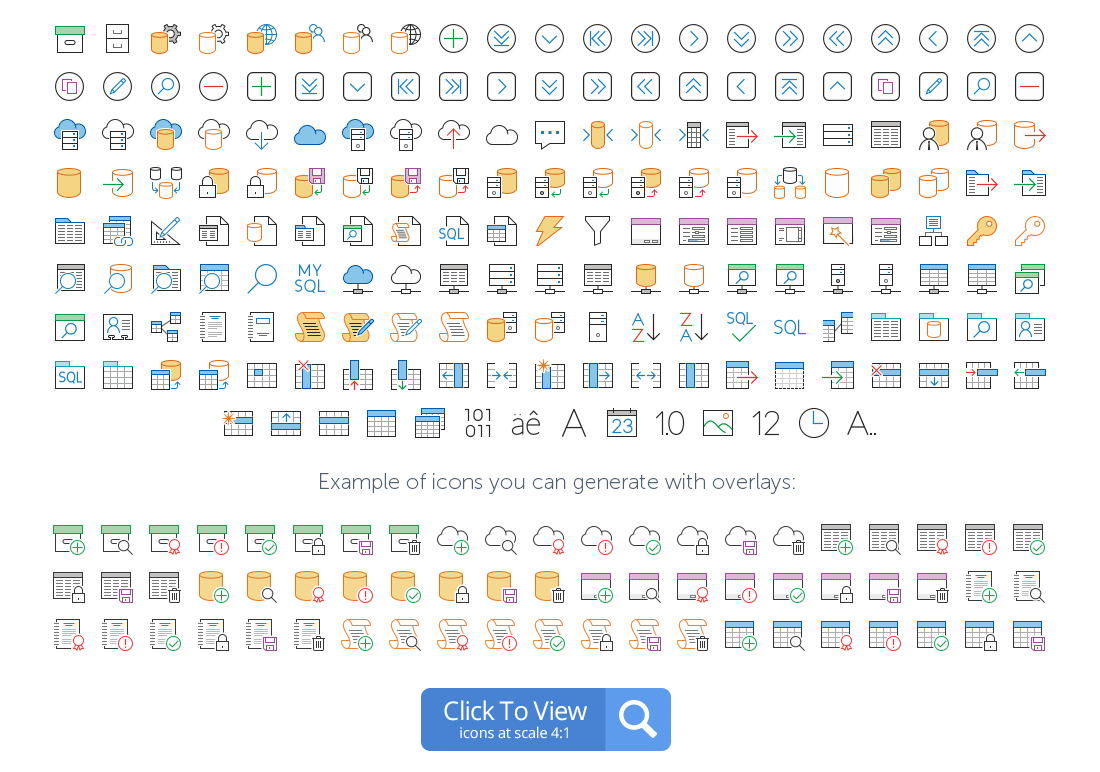 1100x772 Axialis Office Pro Icons