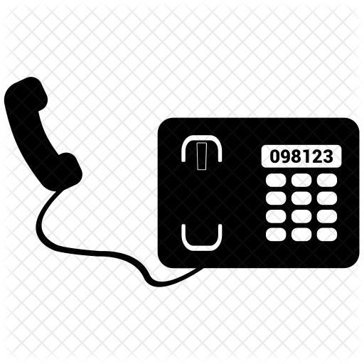 512x512 Phone Icon Of Glyph Style