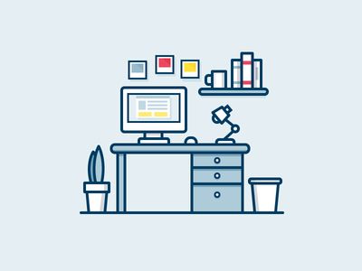 Office Space In Motion Graphics Illustrations Graphic 400x300 Office Space In Motion Graphics Illustrations Graphic