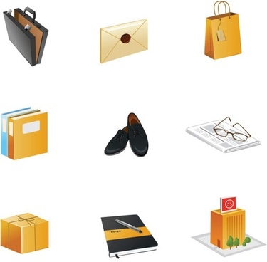 375x368 Office Furniture Icons Free Vector Download