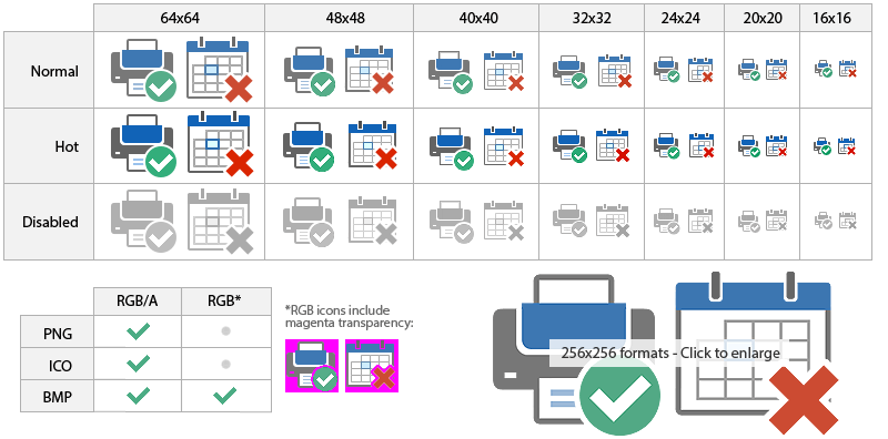 Axialis Pure Flat Toolbar Icons 800x396 Axialis Pure Flat Toolbar Icons