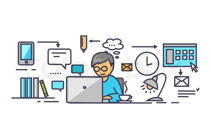 800x518 Office Work Icon