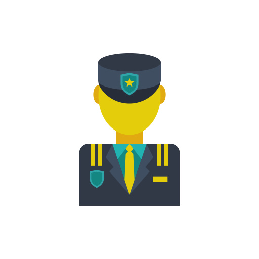 512x512 Security Officer Icon Free Download